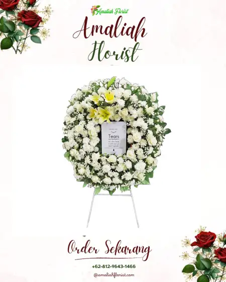 Krans Bunga Duka Bama